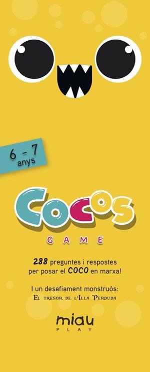 COCOS GAME 6-7 AÑOS | 9788416082278 | OROZCO, MARÍA JOSÉ/RAMOS, ÁNGEL MANUEL/RODRÍGUEZ, CARLOS MIGUEL | Llibreria Online de Banyoles | Comprar llibres en català i castellà online