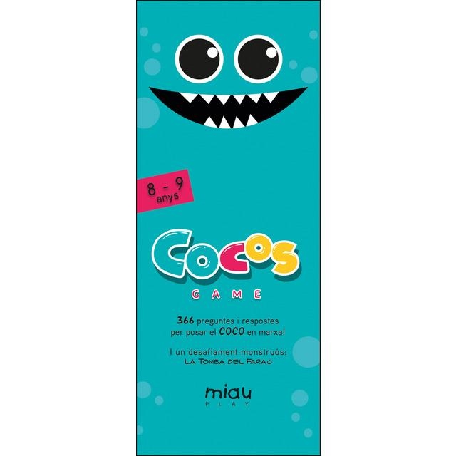 COCOS GAME 8-9 AÑOS | 9788416082292 | OROZCO, MARÍA JOSÉ/RAMOS, ÁNGEL MANUEL/RODRÍGUEZ, CARLOS MIGUEL | Llibreria L'Altell - Llibreria Online de Banyoles | Comprar llibres en català i castellà online - Llibreria de Girona