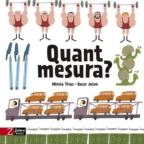 QUANT MESURA? | 9788417374532 | TRIUS, MIREIA/JULVE, ÒSCAR | Llibreria L'Altell - Llibreria Online de Banyoles | Comprar llibres en català i castellà online - Llibreria de Girona