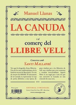 LA CANUDA I EL COMERÇ DEL LLIBRE VELL | 9788418022401 | LLANAS PONT, MANUEL | Llibreria L'Altell - Llibreria Online de Banyoles | Comprar llibres en català i castellà online - Llibreria de Girona