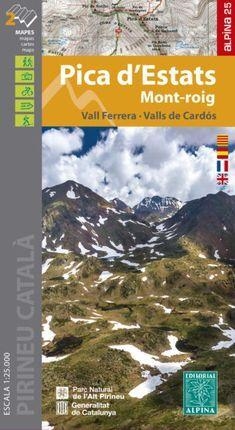 MAPA PICA D'ESTATS. MONT-ROIG | 9788480908214 | ALPINA | Llibreria L'Altell - Llibreria Online de Banyoles | Comprar llibres en català i castellà online - Llibreria de Girona