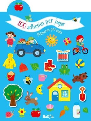 100 ADHESIUS PER JUGAR -  PRIMERES PARAULES | 9789403216683 | BALLON | Llibreria L'Altell - Llibreria Online de Banyoles | Comprar llibres en català i castellà online - Llibreria de Girona