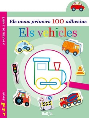 VEHICLES - ELS MEUS PRIMERS 100 ADHESIUS, ELS | 9789403204918 | BALLON | Llibreria L'Altell - Llibreria Online de Banyoles | Comprar llibres en català i castellà online - Llibreria de Girona