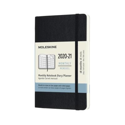 2020-2021 AGENDA 18M MENSUAL P NEGRA TAPA TOVA MOLESKINE | 8056420850130 | MOLESKINE | Llibreria L'Altell - Llibreria Online de Banyoles | Comprar llibres en català i castellà online - Llibreria de Girona