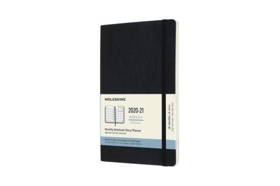 2020-2021 AGENDA 18M MENSUAL L NEGRA TAPA TOVA MOLESKINE | 8056420850147 | MOLESKINE | Llibreria L'Altell - Llibreria Online de Banyoles | Comprar llibres en català i castellà online - Llibreria de Girona