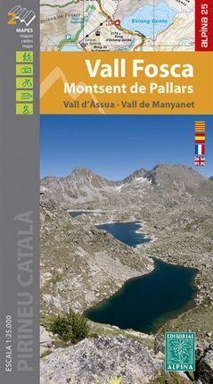 MAPA VALL FOSCA. MONTSENT DE PALLARS 1:25.000 | 9788480908344 | ALPINA | Llibreria L'Altell - Llibreria Online de Banyoles | Comprar llibres en català i castellà online - Llibreria de Girona
