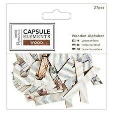 CONJUNT DE MINI LLETRES DE FUSTA CAPSULE ELEMENTS DOCRAFTS | 5055170168604 | DOCRAFTS | Llibreria L'Altell - Llibreria Online de Banyoles | Comprar llibres en català i castellà online - Llibreria de Girona