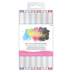 ROTULADORS D'IL·LUSTRACIÓ DOBLE PUNTA FLORAL ARTISTE DOCRAFTS | 5038041045938 | DOCRAFTS | Llibreria Online de Banyoles | Comprar llibres en català i castellà online