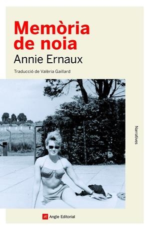 MEMÒRIA DE NOIA | 9788418197062 | ERNAUX, ANNIE | Llibreria Online de Banyoles | Comprar llibres en català i castellà online
