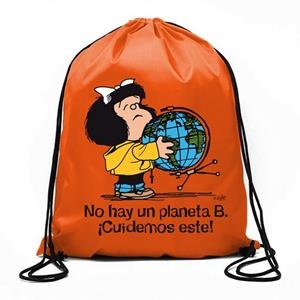 BOLSA DE CUERDAS MAFALDA ¡NO HAY UN PLANETA B! | 9788893677981 | QUINO | Llibreria Online de Banyoles | Comprar llibres en català i castellà online