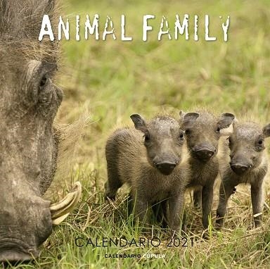 CALENDARIO ANIMAL FAMILY 2021 | 9788448027643 | AA. VV. | Llibreria L'Altell - Llibreria Online de Banyoles | Comprar llibres en català i castellà online - Llibreria de Girona