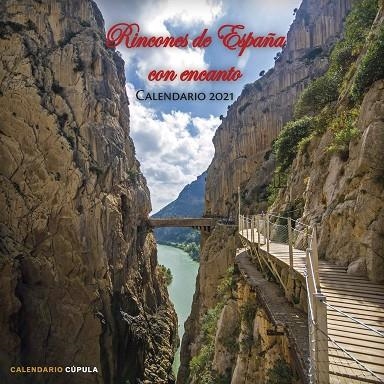 CALENDARIO RINCONES DE ESPAÑA CON ENCANTO 2021 | 9788448027780 | AA. VV. | Llibreria L'Altell - Llibreria Online de Banyoles | Comprar llibres en català i castellà online - Llibreria de Girona