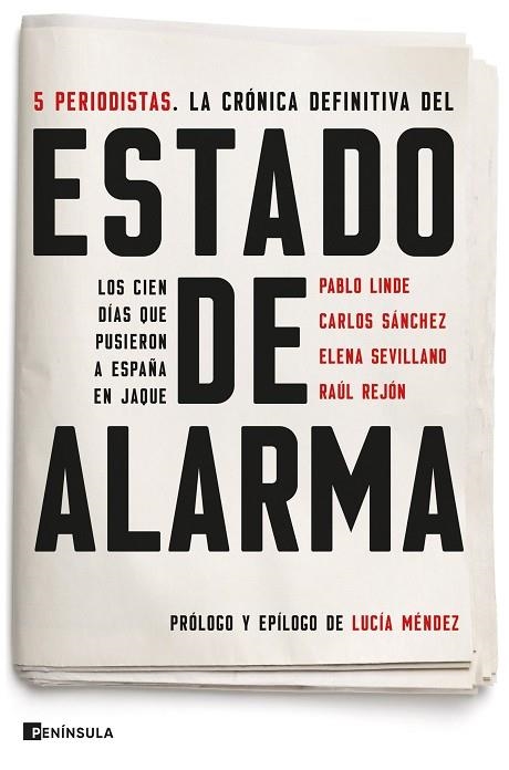 CRÓNICA DEFINITIVA DEL ESTADO DE ALARMA, LA | 9788499429410 | REJÓN ALTABLE, RAUL/SEVILLANO GONZÁLEZ, ELENA/SÁNCHEZ SANZ, CARLOS/LINDE HERNÁNDEZ, PABLO/MÉNDEZ, LU | Llibreria L'Altell - Llibreria Online de Banyoles | Comprar llibres en català i castellà online - Llibreria de Girona