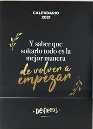 CALENDARIO DE MESA 2021 DEFREDS | 8432715124795 | DEFREDS | Llibreria L'Altell - Llibreria Online de Banyoles | Comprar llibres en català i castellà online - Llibreria de Girona