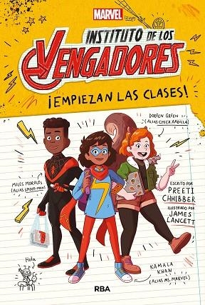 INSTITUTO DE LOS VENGADORES 1. ¡EMPIEZAN LAS CLASES! | 9788427220898 | CHHIBBER PREETI | Llibreria L'Altell - Llibreria Online de Banyoles | Comprar llibres en català i castellà online - Llibreria de Girona