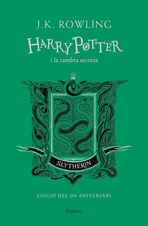 HARRY POTTER I LA CAMBRA SECRETA (SLYTHERIN) | 9788417879631 | ROWLING, J.K. | Llibreria L'Altell - Llibreria Online de Banyoles | Comprar llibres en català i castellà online - Llibreria de Girona