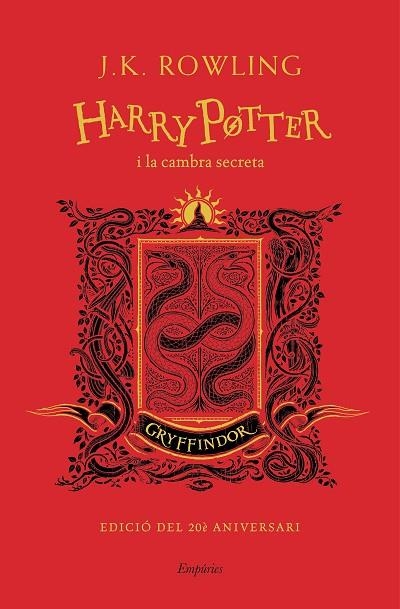 HARRY POTTER I LA CAMBRA SECRETA (GRYFFINDOR) | 9788417879600 | ROWLING, J.K. | Llibreria Online de Banyoles | Comprar llibres en català i castellà online