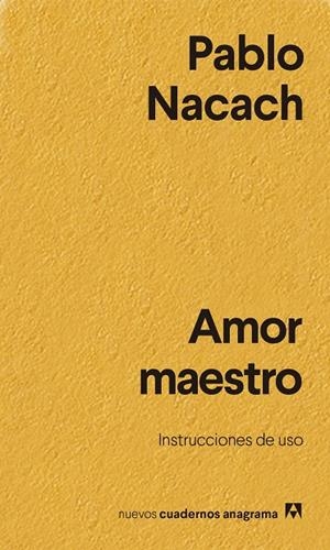 AMOR MAESTRO | 9788433916402 | NACACH, PABLO | Llibreria Online de Banyoles | Comprar llibres en català i castellà online