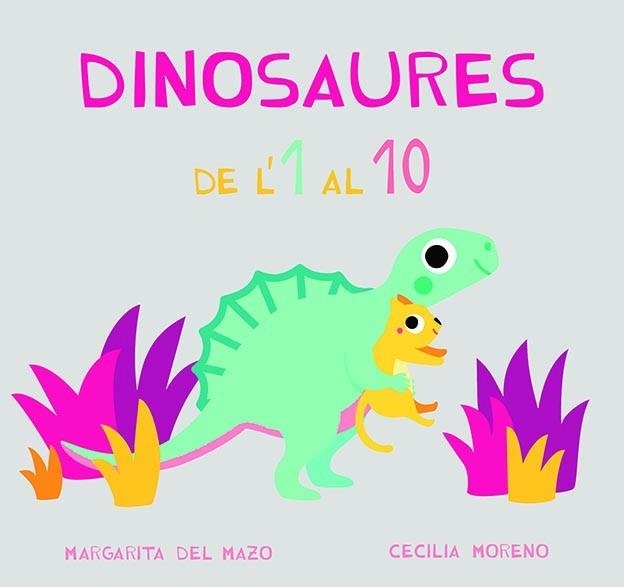 DINOSAURES DE L'1 AL 10 | 9788417272869 | DEL MAZO, MARGARITA | Llibreria Online de Banyoles | Comprar llibres en català i castellà online