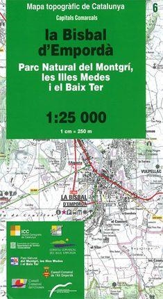 MAPA LA BISBAL D'EMPORDÀ 1:25.000 | 9788439397076 | ICGC | Llibreria Online de Banyoles | Comprar llibres en català i castellà online