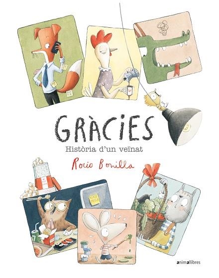GRÀCIES. HISTÒRIA D'UN VEÏNAT | 9788418592041 | ROCIO BONILLA | Llibreria L'Altell - Llibreria Online de Banyoles | Comprar llibres en català i castellà online - Llibreria de Girona