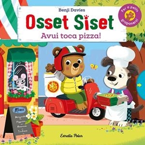 OSSET SISET. AVUI TOCA PIZZA! | 9788418135842 | DAVIES, BENJI | Llibreria Online de Banyoles | Comprar llibres en català i castellà online