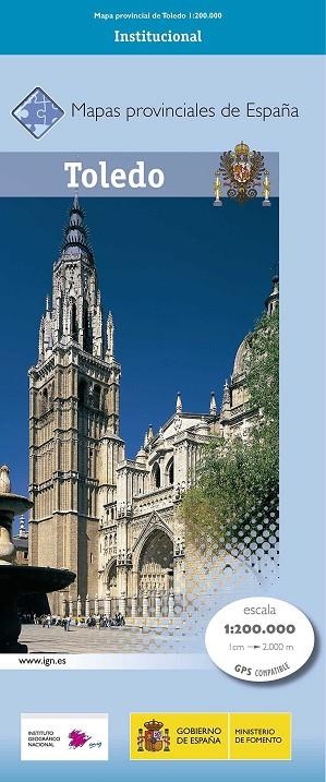 MAPA PROVINCIAL DE TOLEDO 1:200.000 | 9788441634558 | IGN | Llibreria L'Altell - Llibreria Online de Banyoles | Comprar llibres en català i castellà online - Llibreria de Girona