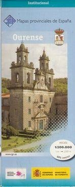 MAPA PROVINCIAL DE OURENSE 1:200.000 | 9788441627291 | IGN | Llibreria L'Altell - Llibreria Online de Banyoles | Comprar llibres en català i castellà online - Llibreria de Girona