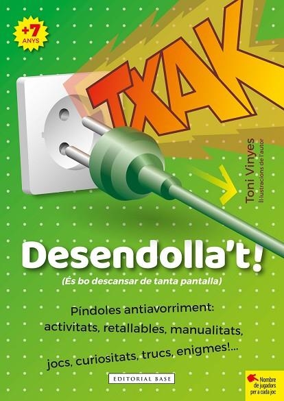 TXAK. DESENDOLLA'T! | 9788418434433 | VINYES, TONI | Llibreria L'Altell - Llibreria Online de Banyoles | Comprar llibres en català i castellà online - Llibreria de Girona