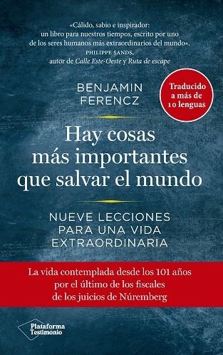 HAY COSAS MÁS IMPORTANTES QUE SALVAR EL MUNDO | 9788418582226 | FERENCZ, BENJAMIN | Llibreria L'Altell - Llibreria Online de Banyoles | Comprar llibres en català i castellà online - Llibreria de Girona