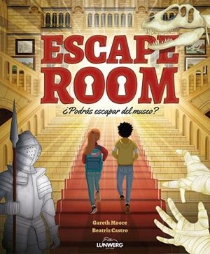 ESCAPE ROOM. ¿PODRÁS ESCAPAR DEL MUSEO? | 9788418260346 | MOORE, GARETH | Llibreria L'Altell - Llibreria Online de Banyoles | Comprar llibres en català i castellà online - Llibreria de Girona