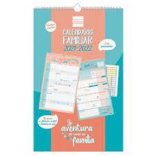 CALENDARI FAMILIAR 2021-2022 L'AVENTURA DE VIURE EN FAMÍLIA 16 MESOS BÀSIC | 8422952318606 | FINOCAM | Llibreria Online de Banyoles | Comprar llibres en català i castellà online