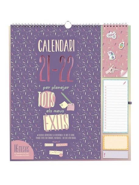 CALENDARI 2021-2022 16 MESOS PARET TALKUAL PLUS | 8422952314714 | FINOCAM | Llibreria L'Altell - Llibreria Online de Banyoles | Comprar llibres en català i castellà online - Llibreria de Girona