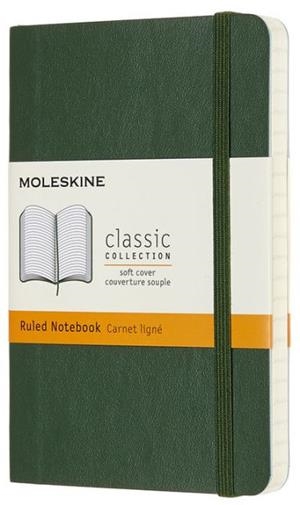 LLIBRETA MOLESKINE CLÀSSICA TAPA TOVA VERD MOLSA P RATLLADA | 8058647629148 | MOLESKINE | Llibreria Online de Banyoles | Comprar llibres en català i castellà online