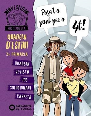 INVESTIGA AMB ROC TEMPESTA 3R. POSA'T A PUNT PER A 4T | 9788448954307 | MURILLO, NÚRIA/CERDÀ, XIMO | Llibreria L'Altell - Llibreria Online de Banyoles | Comprar llibres en català i castellà online - Llibreria de Girona