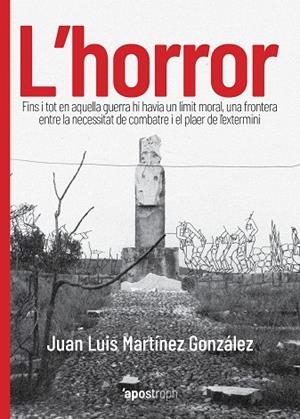 L'HORROR | 9788412254907 | MARTÍNEZ GONZÁLEZ, JUAN LUIS | Llibreria L'Altell - Llibreria Online de Banyoles | Comprar llibres en català i castellà online - Llibreria de Girona
