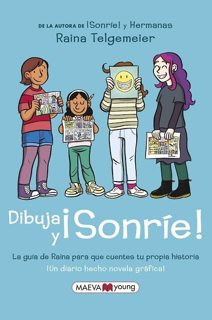 DIBUJA Y ¡SONRÍE! | 9788418184499 | TELGEMEIER, RAINA | Llibreria L'Altell - Llibreria Online de Banyoles | Comprar llibres en català i castellà online - Llibreria de Girona