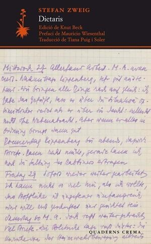 DIETARIS | 9788477276265 | ZWEIG, STEFAN | Llibreria L'Altell - Llibreria Online de Banyoles | Comprar llibres en català i castellà online - Llibreria de Girona