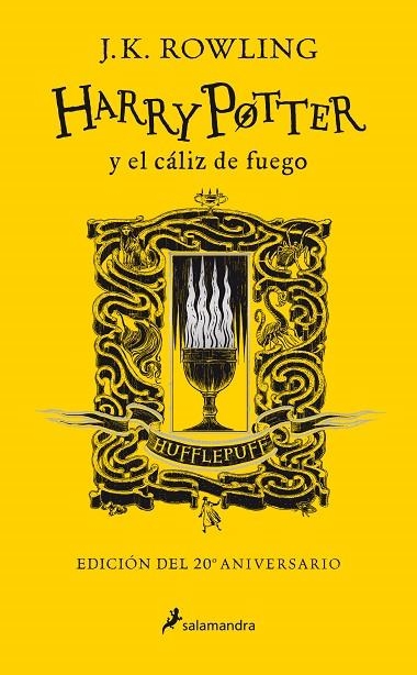 HARRY POTTER Y EL CÁLIZ DE FUEGO (EDICIÓN HUFFLEPUFF DEL 20º ANIVERSARIO) | 9788418174391 | ROWLING, J.K. | Llibreria Online de Banyoles | Comprar llibres en català i castellà online