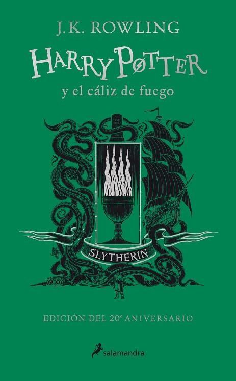 HARRY POTTER Y EL CÁLIZ DE FUEGO (EDICIÓN SLYTHERIN DEL 20º ANIVERSARIO) | 9788418174377 | ROWLING, J.K. | Llibreria Online de Banyoles | Comprar llibres en català i castellà online