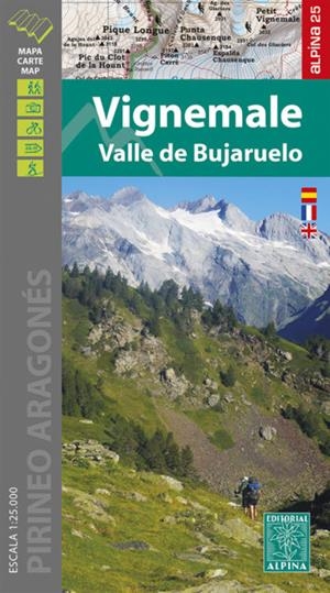 VIGNEMALE 1:25.000 VALLE DE BUJARUELO | 9788480908702 | ALPINA | Llibreria L'Altell - Llibreria Online de Banyoles | Comprar llibres en català i castellà online - Llibreria de Girona