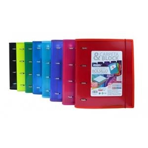 CARPETA & BLOCK A4 COLORLINE | 8435258432112 | OFFICE BOX | Llibreria L'Altell - Llibreria Online de Banyoles | Comprar llibres en català i castellà online - Llibreria de Girona
