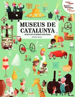 CERCA I TROBA, BUSCA Y ENCUENTRA, SEEK & FIND. MUSEUS DE CATALUNYA | 9788499797045 | ROBERT GARCIA | Llibreria Online de Banyoles | Comprar llibres en català i castellà online