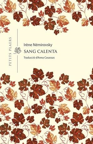 SANG CALENTA | 9788418908040 | NÉMIROVSKY, IRÈNE | Llibreria Online de Banyoles | Comprar llibres en català i castellà online