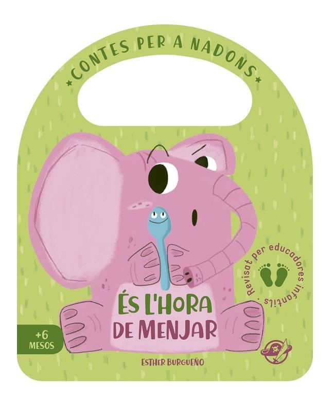 CONTES PER A NADONS - ÉS HORA DE MENJAR | 9788417207403 | BURGUEÑO, ESTHER | Llibreria L'Altell - Llibreria Online de Banyoles | Comprar llibres en català i castellà online - Llibreria de Girona