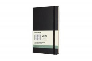 2022 AGENDA 12 MESOS SETMANAL VERTICAL L NEGRA TAPA DURA | 8056420856101 | MOLESKINE | Llibreria Online de Banyoles | Comprar llibres en català i castellà online