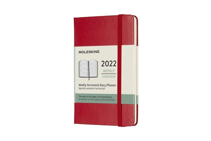 2022 AGENDA 12 MESOS SETMANAL HORITZONTAL P VERMELLA S.T | 8056420855999 | MOLESKINE | Llibreria L'Altell - Llibreria Online de Banyoles | Comprar llibres en català i castellà online - Llibreria de Girona