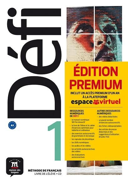 DÉFI 1 PREMIUM LIVRE DE L´ÉLÈVE + CD | 9788417249694 | CHAHI, FATIHA/DENYER, MONIQUE/GLOANEC, AUDREY/BRIET, GENEVIÈVE/NEUENSCHWANDER, VALÉRIE/FOUILLET, RAP | Llibreria L'Altell - Llibreria Online de Banyoles | Comprar llibres en català i castellà online - Llibreria de Girona