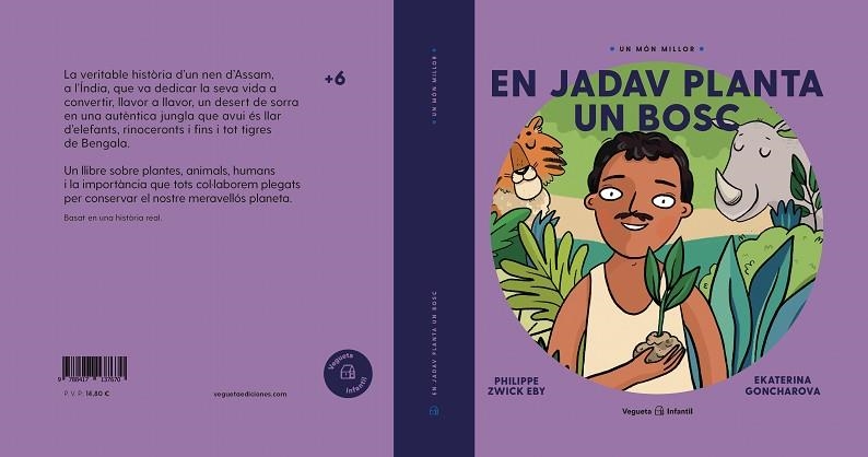 EN JADAV PLANTA UN BOSC | 9788417137670 | ZWICK EBY, PHILIPPE | Llibreria L'Altell - Llibreria Online de Banyoles | Comprar llibres en català i castellà online - Llibreria de Girona