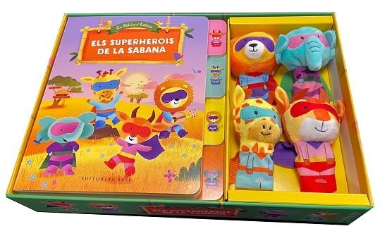 ELS SUPERHEROIS DE LA SABANA. LA FÀBRICA D'HISTÒRIES | 9788418434518 | RIVÈRE, BENEDICTE/TAYLOR, DAN | Llibreria L'Altell - Llibreria Online de Banyoles | Comprar llibres en català i castellà online - Llibreria de Girona